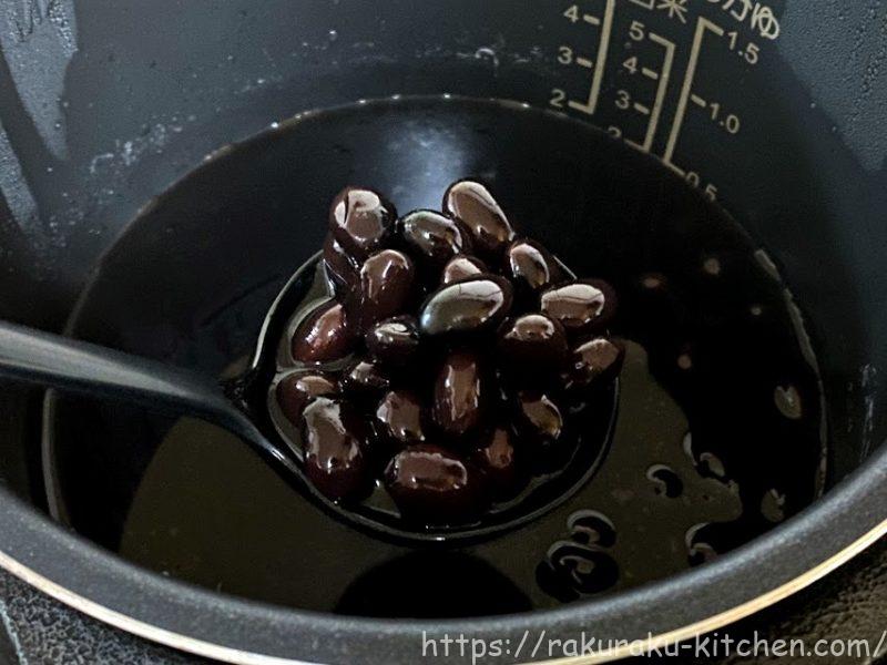クッキングプロ黒豆煮